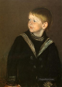 María Cassatt Painting - El marinero Gardner Cassatt madres hijos Mary Cassatt